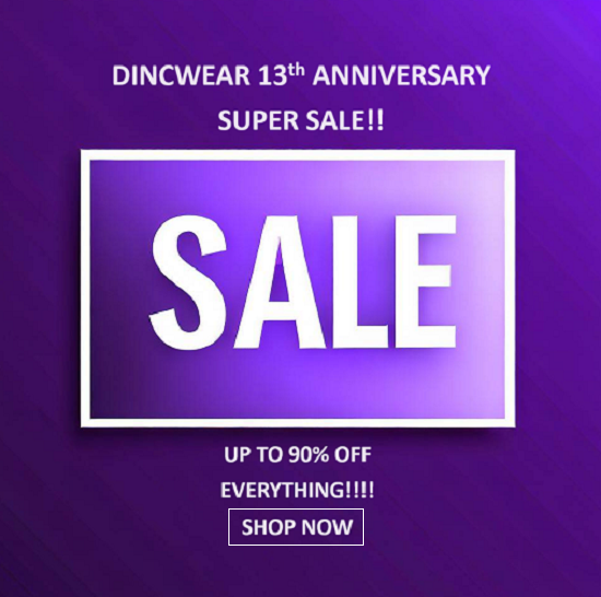 DINCWEAR SALE UP TO 30% OFF
